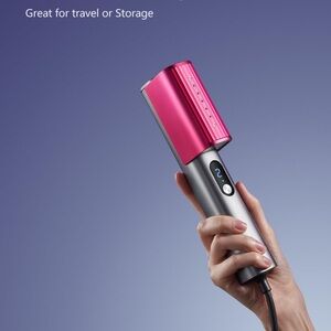 Pink and Silver clothes steamer/iron